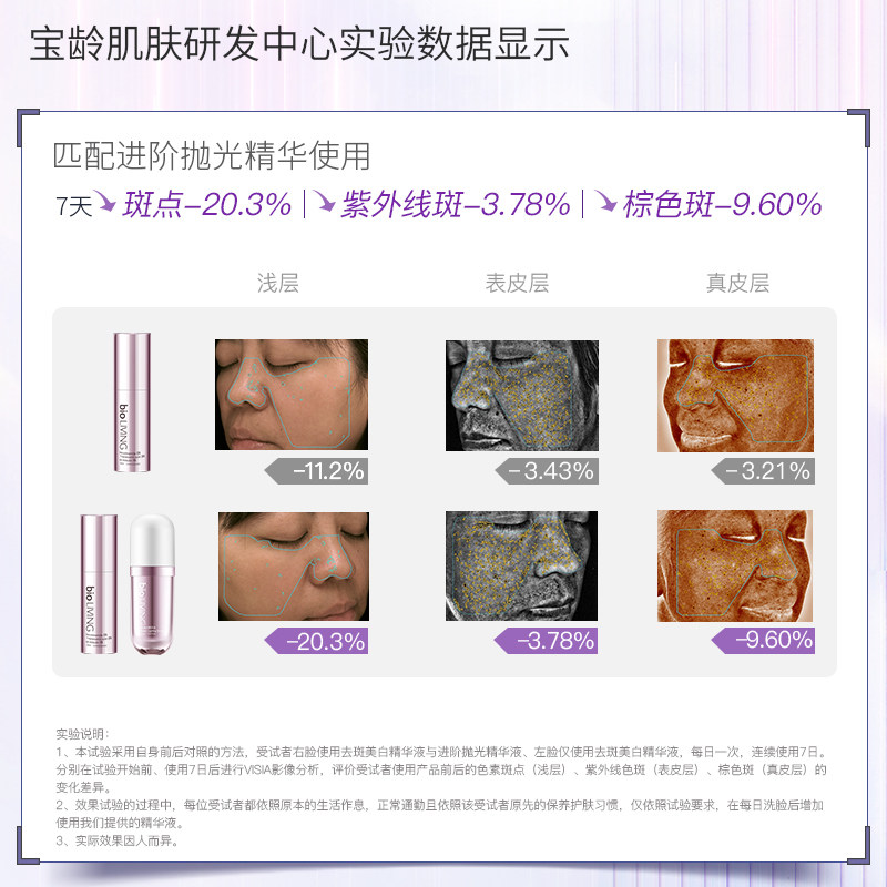 【买1享3】宝龄bl祛斑面部补水精华液 宝龄丽碧雅液态精华