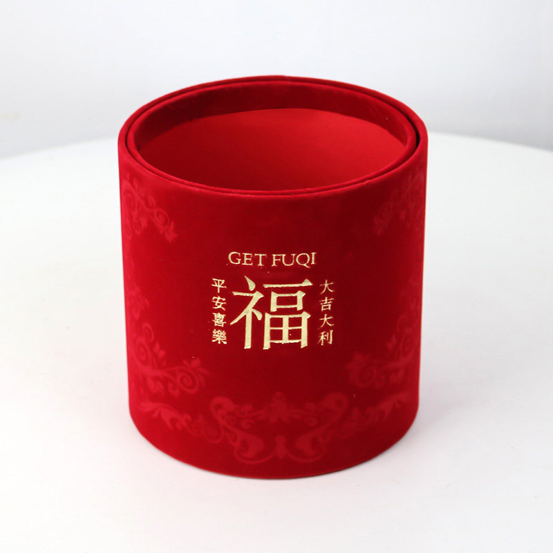 新年福桶插花红色送礼过年diy材料盆栽挂件摆件银柳年宵花抱抱桶_虎窝淘