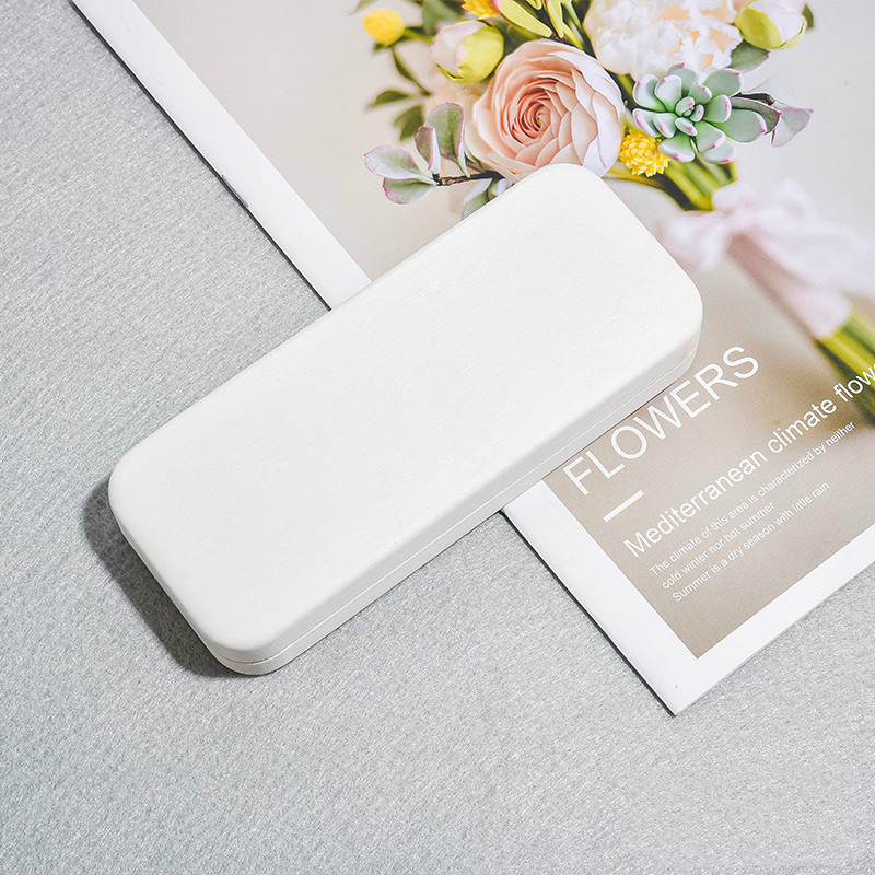 日本眼镜盒ins少女防压轻薄便携创意小清新太阳墨镜近视眼睛盒男 - 图2