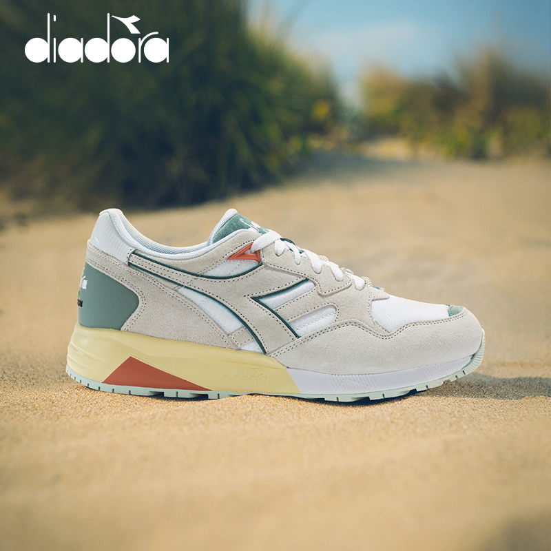 diadora/迪亚多纳男子复古休闲鞋缓震透气慢跑鞋 N9002 - 图0