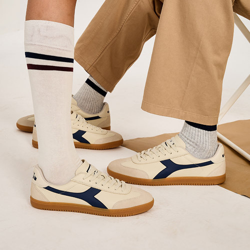 【下拉详情领优惠】diadora迪亚多纳男女薄底T头鞋板鞋德训鞋 - 图0