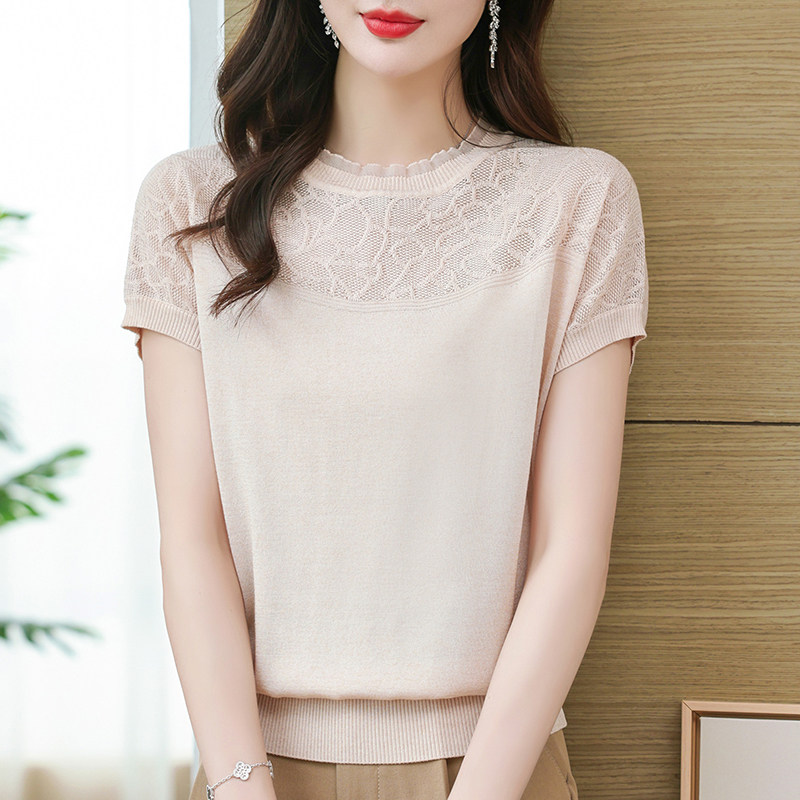  姿必美毛针织衫