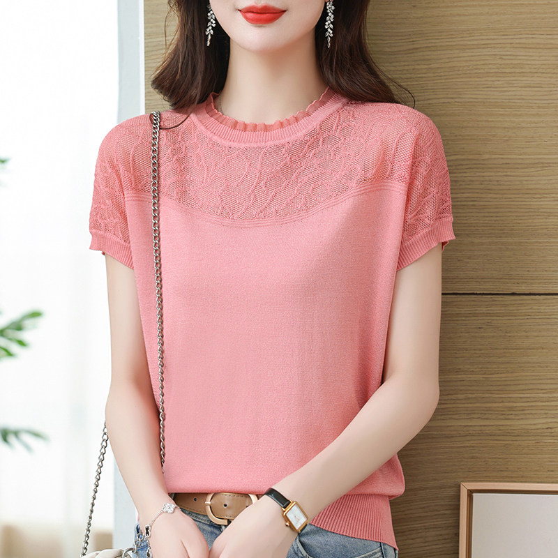  姿必美毛针织衫