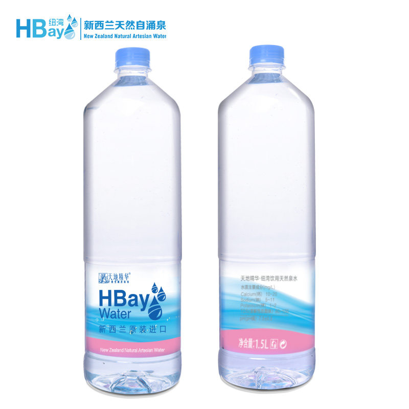 天地精华纽湾联标新西兰进口母婴水1 5l 6瓶