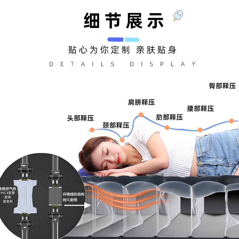 家用夏季水床垫单人双人学生宿舍水床双人床情趣多功能充水冰床垫-图0