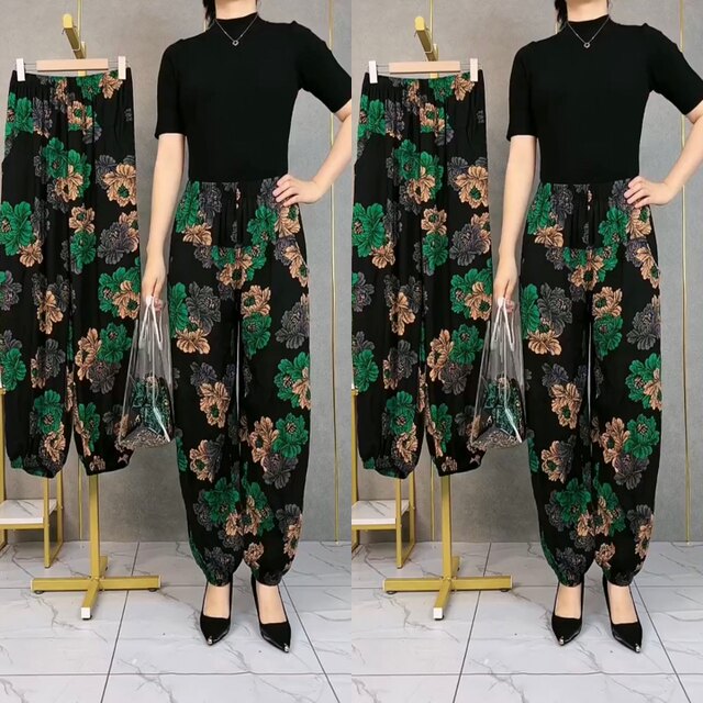 Loose mother pants