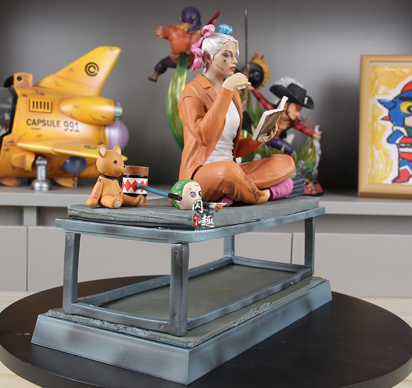 JOKER 小丑女 坐姿 希斯莱杰 漫威 DC自杀小队 手办 桌面模型摆件 - 图3