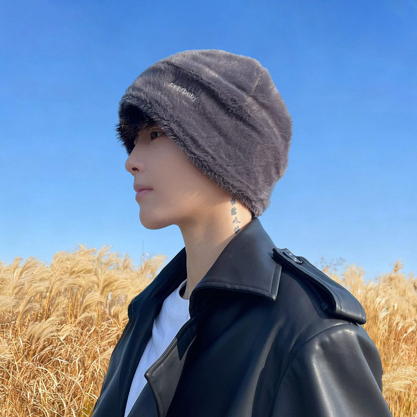 毛绒帽子男款冬季骑行加绒加厚护耳冷帽户外防风保暖围脖套头帽男,淘宝优惠券,粉丝福利购,淘宝优惠卷