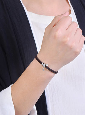 999足银手链2025属蛇本命年卷财