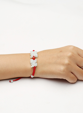 本命年属鸡龙蛇马羊男女款手链