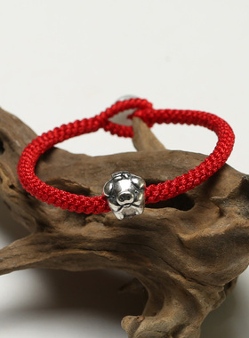 真安顺2019属猪本命年纳福足银