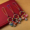 Ring Liuhe Zodiac Zodiac Year Dog Rabbit Mobile Phone Chain
