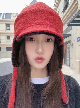 灵允雷锋帽出游休闲女冬网红同款