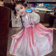 Girls Hanfu Girls' Chinese Style Dress 2025 New Summer Skirt Children's Ancient Costume Skirt Super Fairy Princess Skirt