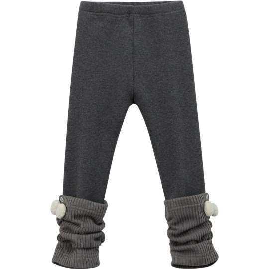 Winter fleece leggings cotton and sweet