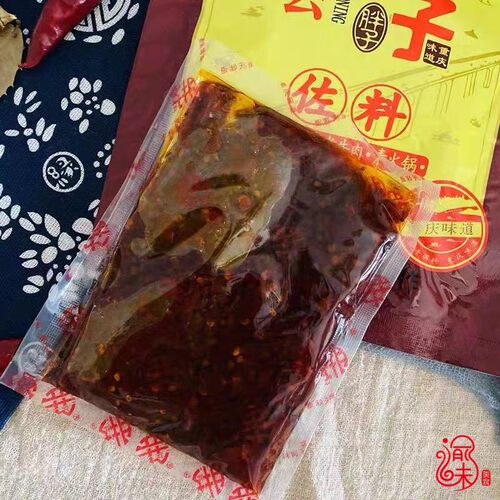 重庆胖子烧鸡公佐料150g*20袋/40袋 麻辣鸡红烧芋儿鸡公煲调味料 - 图2