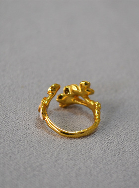 日系田园春夏新款粉色珐琅