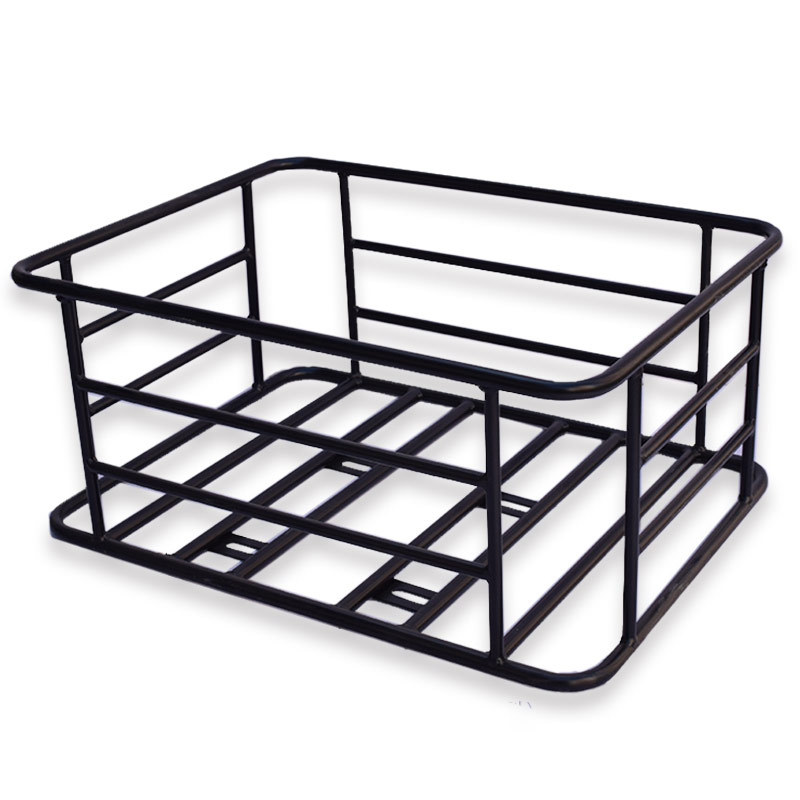 超大号后车筐放宠物小狗小猫自行车电动车单车加大加粗后框菜篮子 - 图3