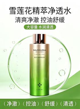 淮树雪莲花精萃净透水400ml