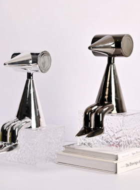 晶晶家居样板房轻奢树脂软装摆件