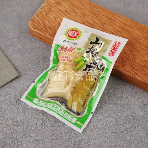 重庆周义凤爪卤香香辣虎皮山椒火锅特辣散装鸡爪零食500g - 图0