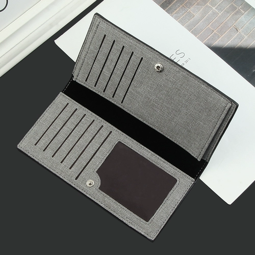 Ультратонкий тканевый длинный бумажник, мобильный телефон для школьников для отдыха, в корейском стиле