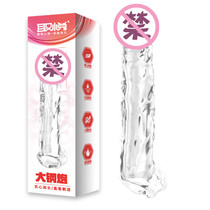 Mens jj penis sleeve Spice Toys Hollow Wolf Braces Turtle Head Lengthen Plus Coarse Soft Wearables Out of Adults