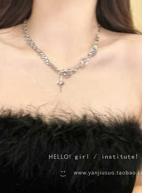 BETESH藤蔓花朵轻奢个性流苏项链