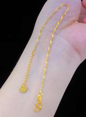 仿真S925银波士顿锁骨链