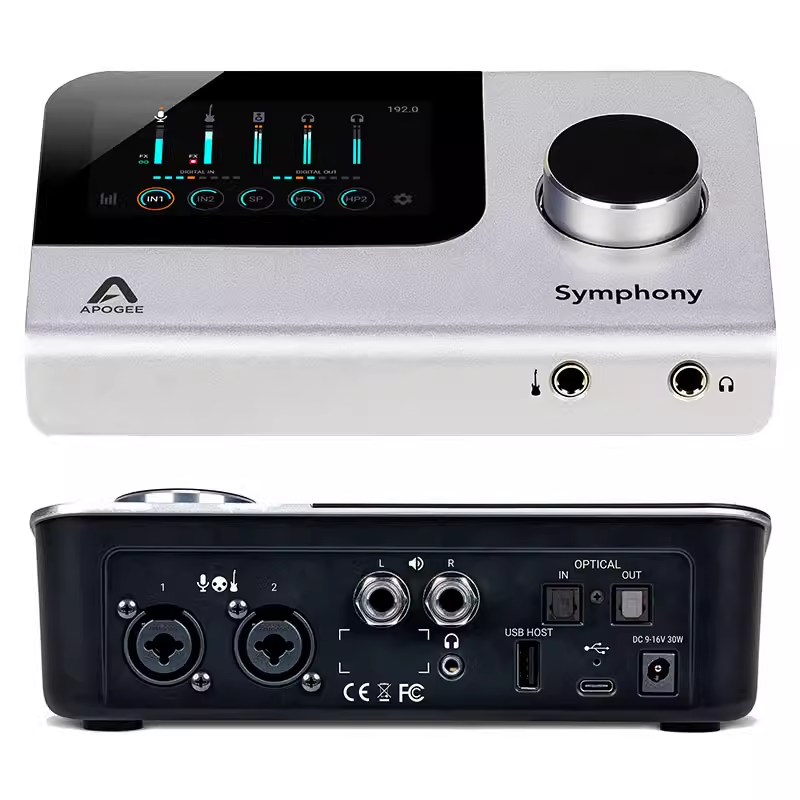 正品行货 Apogee Symphony Desktop USB音频接口 编曲混音声卡 - 图2