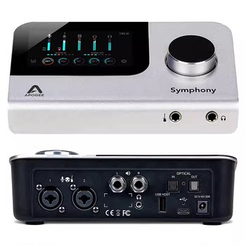 ໃບອະນຸຍາດຂອງແທ້ Apogee Symphony Desktop USB audio interface arranger mixing sound card