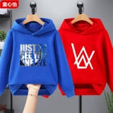 Толстовка для мальчиков, детский осенний удерживающий тепло лонгслив с капюшоном, подходит для подростков, коллекция 2023, детская одежда