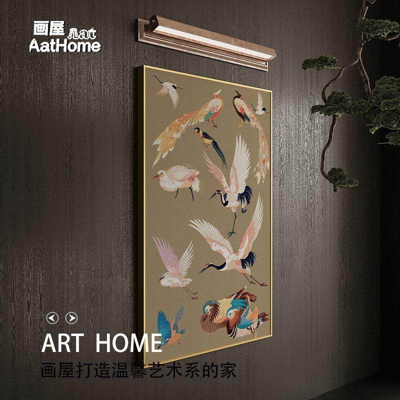 法式中国风装饰画餐厅挂画南洋复古风中国风花鸟壁炉玄关走廊,淘宝优惠券,粉丝福利购,淘宝优惠卷