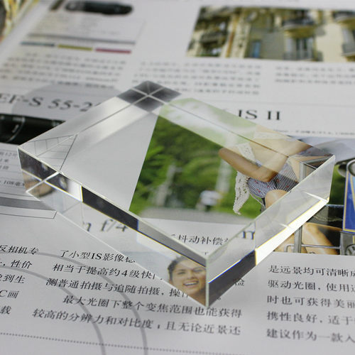 k9人造水晶玻璃正方体长方块可定做各种规格底座可内雕LOGO白胚料 - 图3