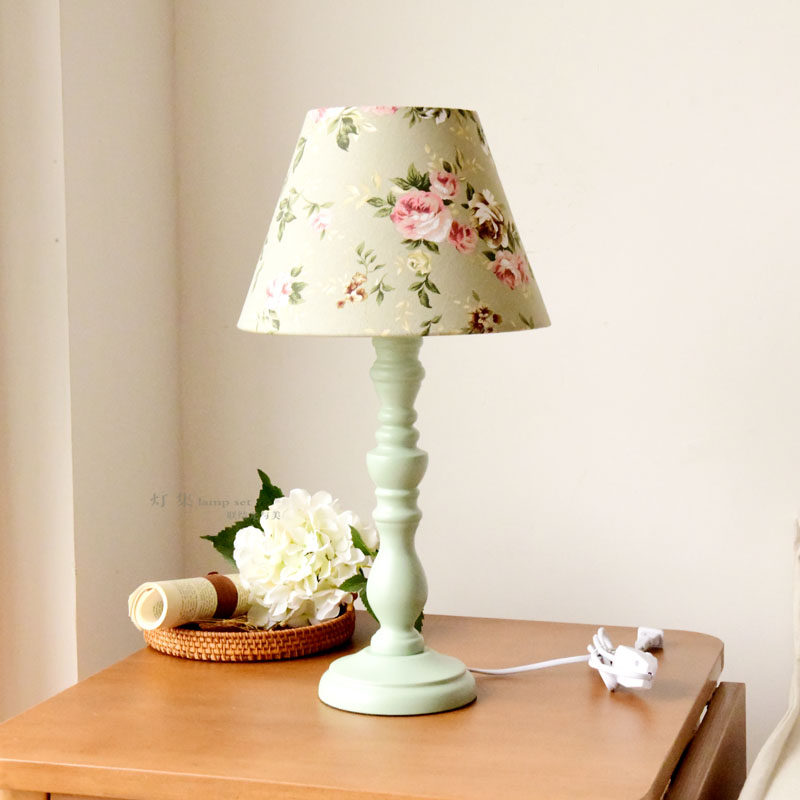 台灯 卧室 床头灯 简约 欧式 田园 文艺 混搭 装饰台灯书房台灯,淘宝优惠券,粉丝福利购,淘宝优惠卷