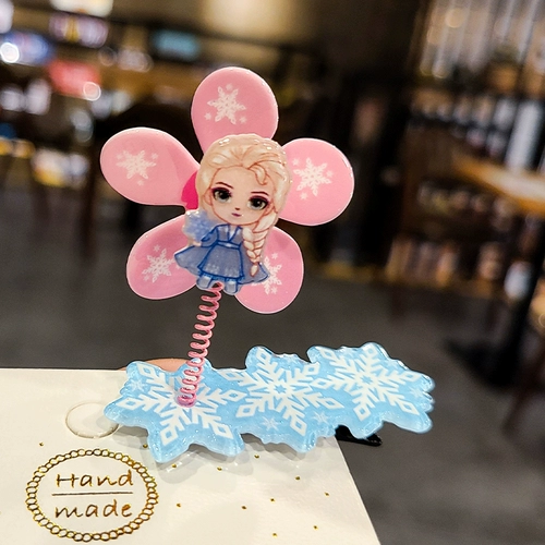 Детская заколка для волос, челка, милая игрушка «Ветерок» для принцессы, креативные детские шпильки для волос, креативный подарок