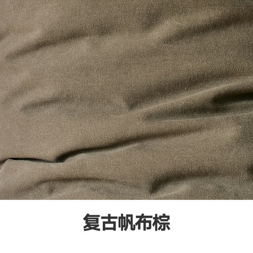 山隐造物可拆洗更换套不支持定制 生活抱枕亚麻帆布款沙发套 - 图2