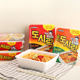 South Korea imported PALDO eight-course kimchi beef bowl noodles instant noodles Korean ramen Reba the same late night snack instant noodles