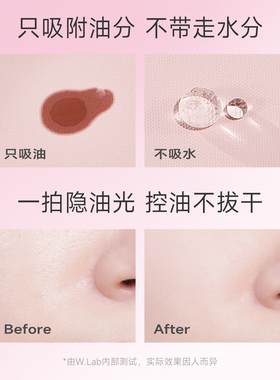 W.Lab大福留控油定妆蜜粉饼