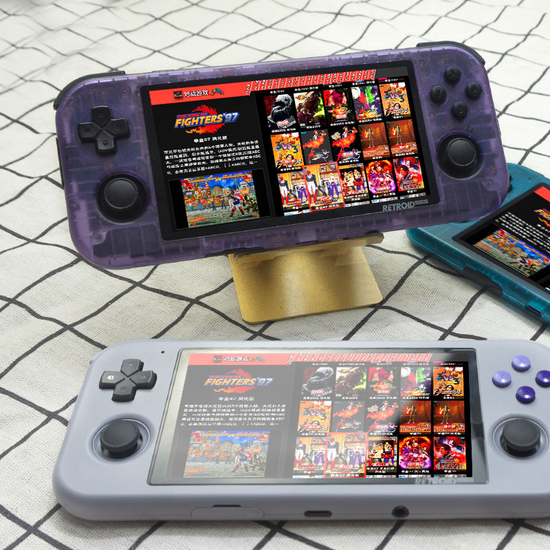 天马g前端安卓开源掌机月光宝盒RetroidPocket3沙雕RP3.5串流2023新款可玩王者吃鸡手游模拟器摇杆式游戏机-图3