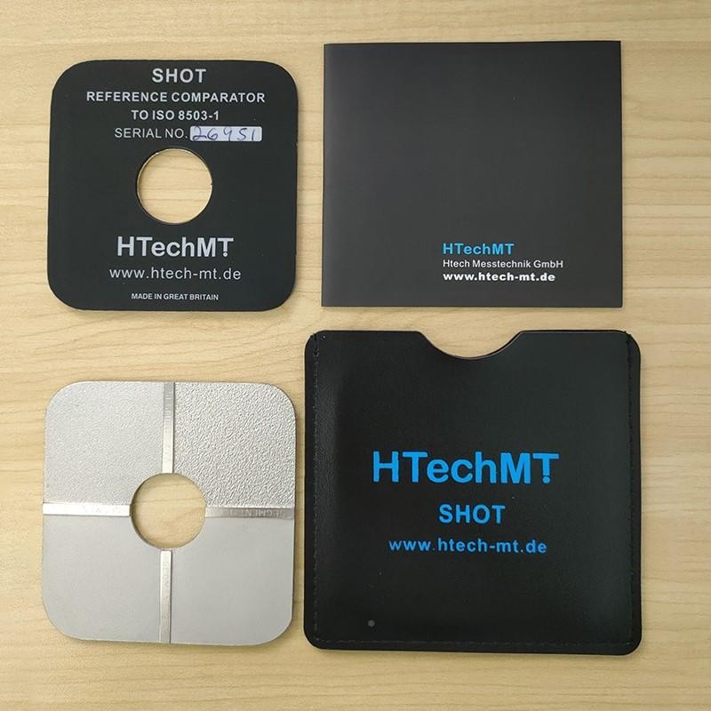 HtechMT高科SP125-G/S喷砂表面粗糙度比较板易高E125-2抛丸比样块 - 图0