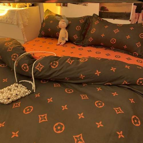 bedsheet sets fitted bed sheet set bedding cover床单套装-图0