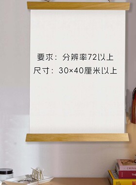 小青桔客厅装饰画定制挂画电箱