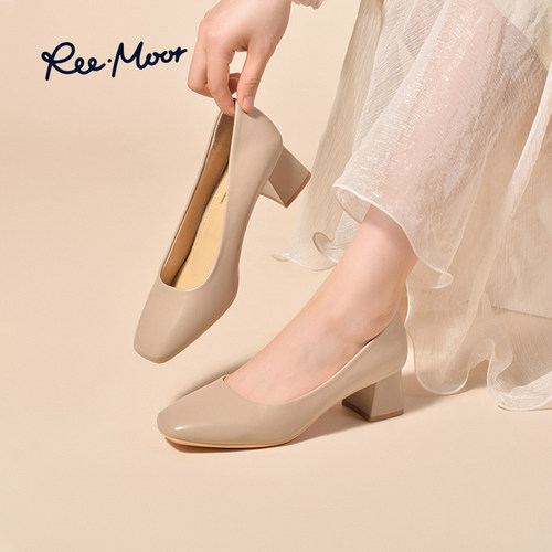 【手慢无！断码清仓捡漏】reemoor35码睿慕女鞋秋冬季单鞋厚底鞋 - 图2