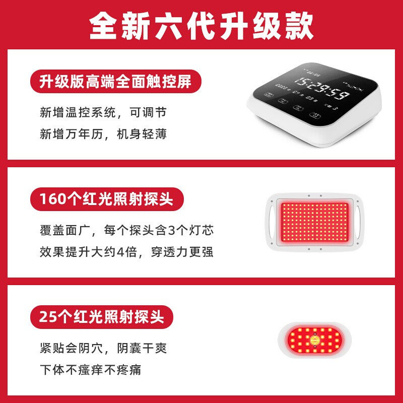 光盾前列腺炎家用男性增生治疗器 柏安医疗器械理疗仪（器械）