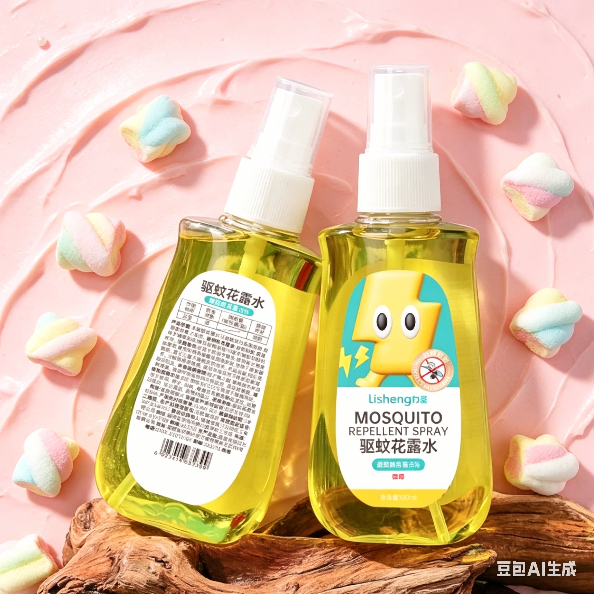 力圣驱蚊花露水驱蚊神器户外便携钓鱼防护长效驱蚊防蚊水驱虫防蚊