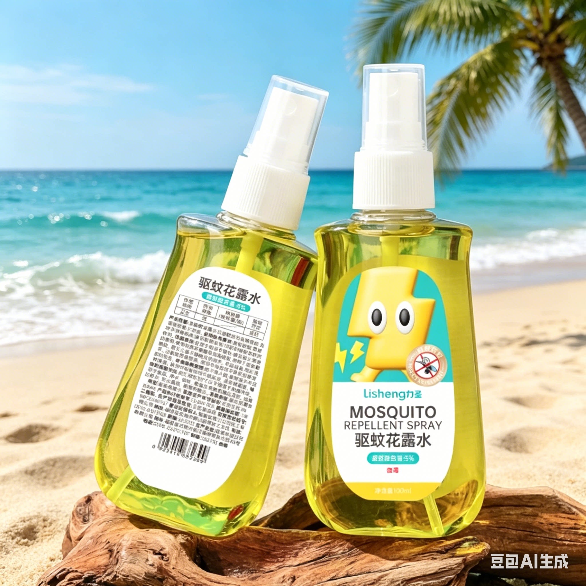 力圣驱蚊花露水驱蚊神器户外便携钓鱼防护长效驱蚊防蚊水驱虫防蚊