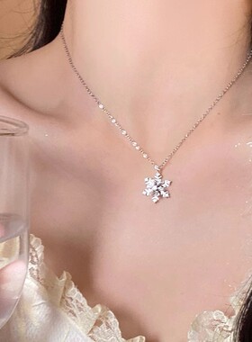 高轻奢百搭项链女ins小众设计锁骨链蝴蝶结颈学生闺蜜吊坠女士