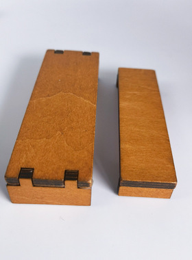 ZAKKA日式桌椅套装工艺品小摆件公仔道具桃木色小长椅