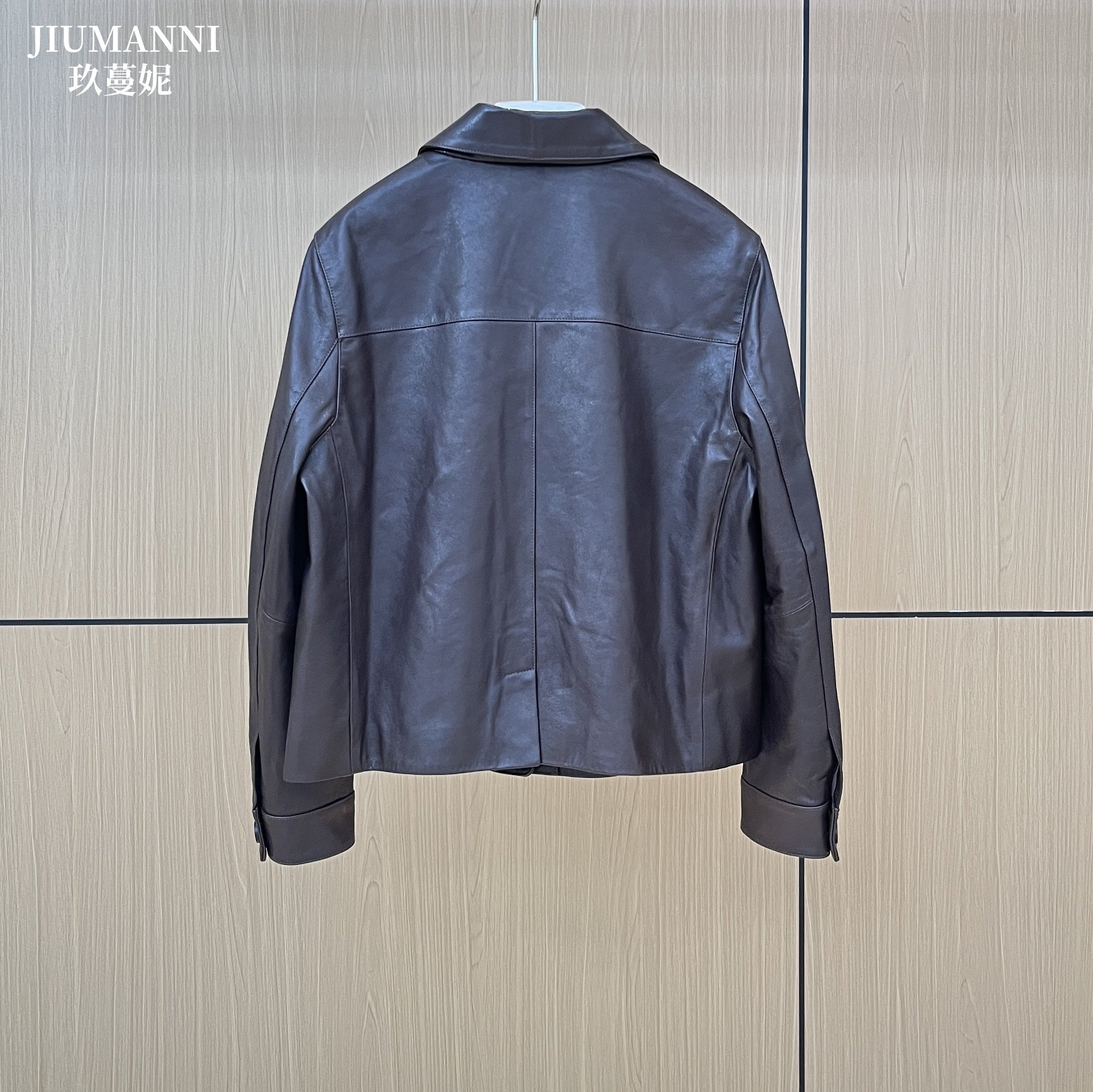 植鞣真皮小皮衣女短款2025秋新款进口翻领休闲时尚绵羊皮夹克外套,淘宝优惠券,粉丝福利购,淘宝优惠卷